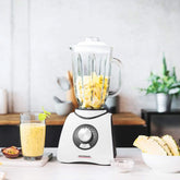 Gastroback 40898 Vital Basic, Mit Integrierter Ice-Crush Funktion, Leistungsstarker 600 Watt Motor Mixer, Kunststoff, 1.5 Liters, Weiß Bucatarie Naty Shop